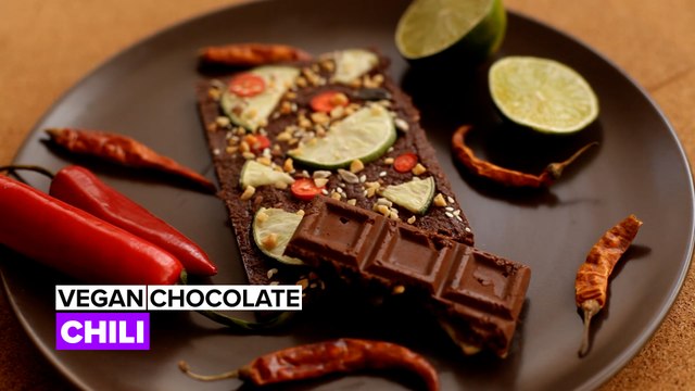 DIY Vegan chocolate with chili