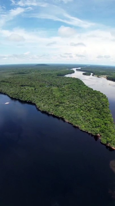 Nacimiento del Río Negro. Amazonas Venezuela