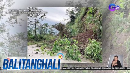 Landslide, nangyari sa Poblacion-Banawel Road sa Brgy. Banawel | Balitanghali