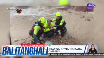 Mga driver na na-trap sa gitna ng baha, nasagip ng mga bombero | Balitanghali