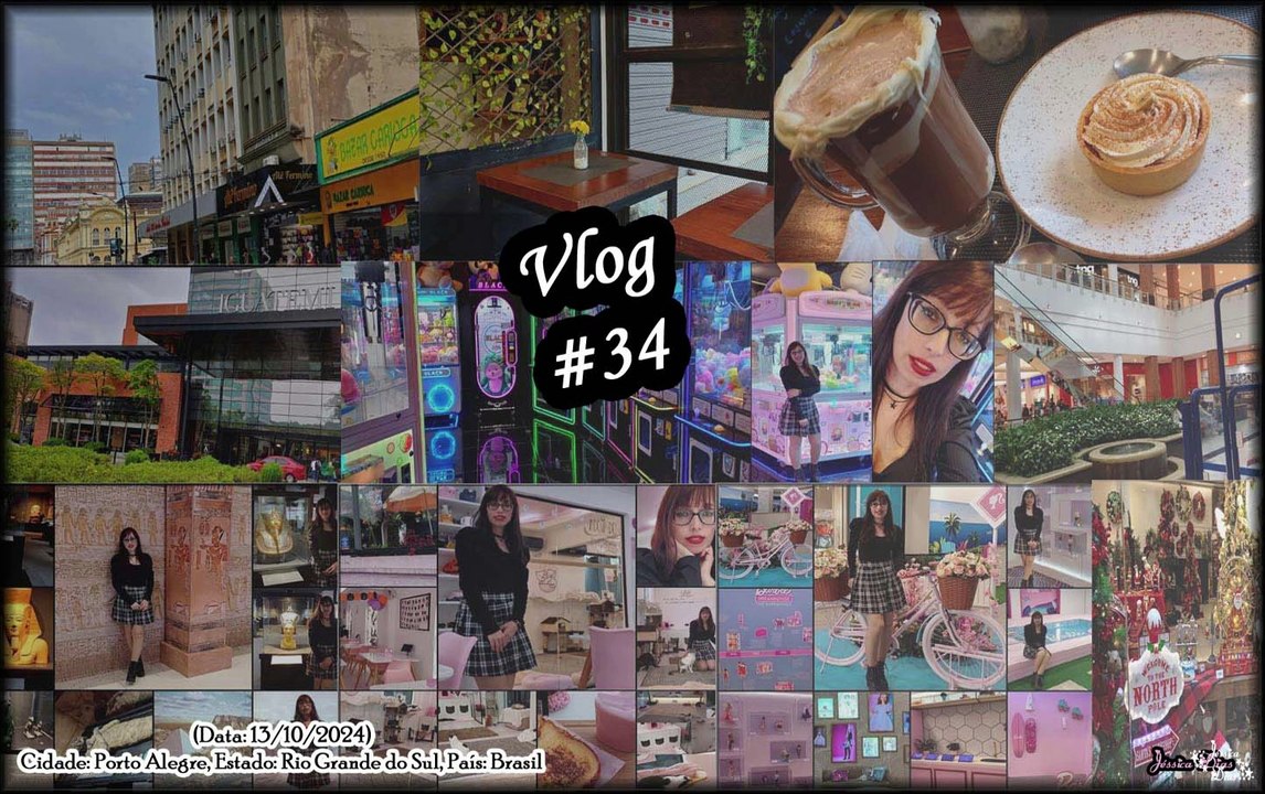 Vlog's da Jéssica Dias -Vlog #34 (Viagem/Passeio - Cidade: Porto Alegre/RS) (Outubro/2024)