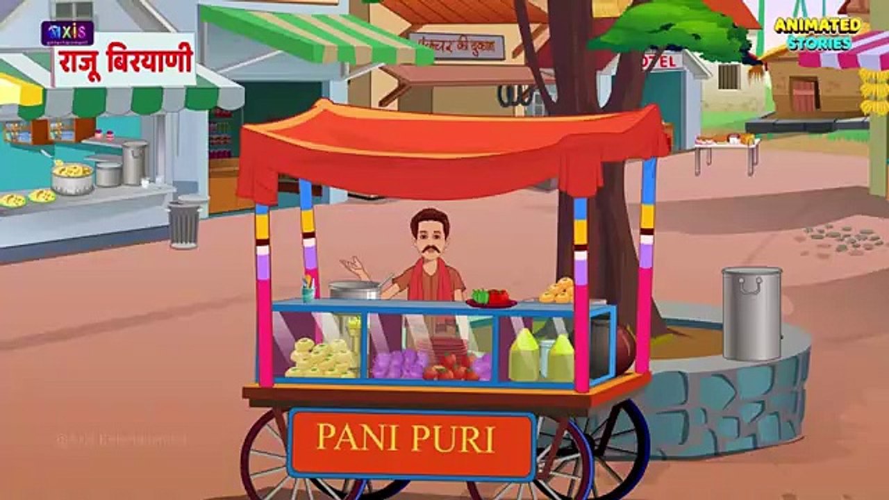 MAGICAL PANI PURI | English Moral Stories | Comedy | Cartoon | Learn English | English Comedy |