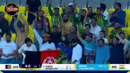 India 'A' vs Afghanistan 'A'  Semi-Final 2  Men's T20 Emerging Teams Asia Cup