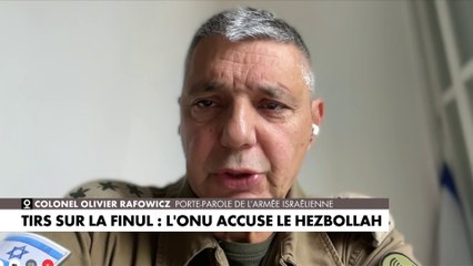 Colonel Olivier Rafowicz : «Pour la première fois, l'ONU admet qu'il y a des tirs vers ses soldats»