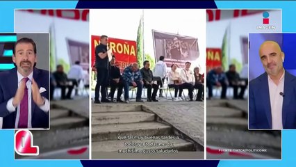 Abuchean a presidente municipal de Tlaxcala y Noroña lo defiende