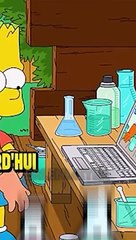 NON! Bart a pas assez de produit pour faire ça! #science #maths #physique #simpson