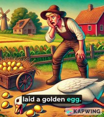 The golden egg story for kids - bedtime Stories for kids