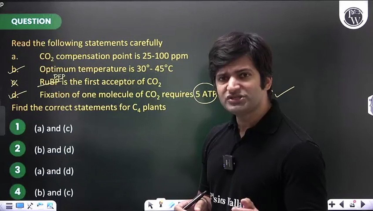 PHOTOSYNTHESIS IN HIGHER PLANTS LEC 07