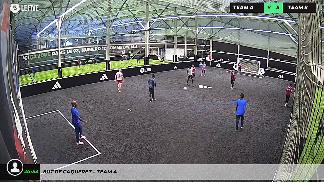 But de Caqueret - Team A