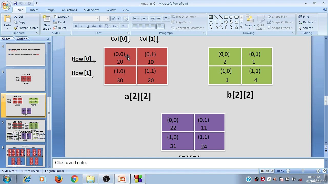 Learn Programming Technique C to Master Skills - Program of Sum of two Matrices