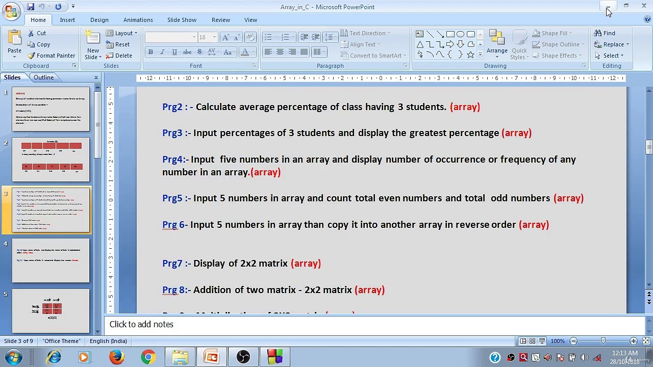 Learn Programming Technique C to Master Skills - Sixth Program of Array (Loop with if)