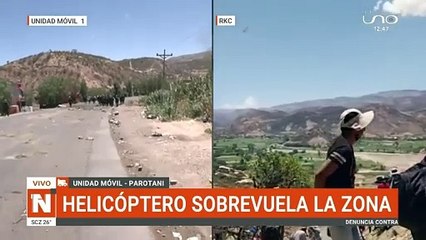"Quieren hacer volar el puente", advierten a través de mensajes comunarios de Parotani