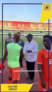 TOURNOI QUALIFICATIF CAN 20 UFOAB Lomé 2024 Match de Classement (Petite Finale) | Côte d’Ivoire 2-1 Niger Mot d’encouragement du Président de la Fédération Ivoirienne de Football Mr #IdrissDIALLO au joueurs Ivoiriens U20 après le match au Sta
