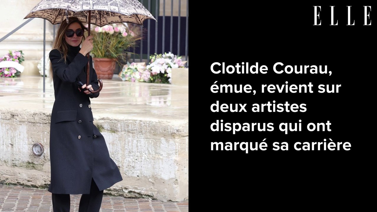 Clotilde Courau, émue, revient sur deux artistes disparus qui ont marqué sa carrière