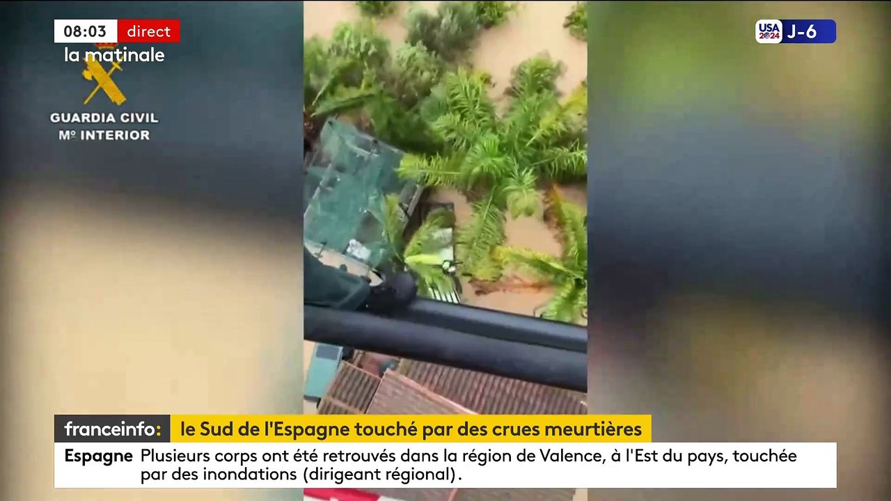 Espagne: Le bilan des inondations s'alourdit dans le sud-est du pays : Au moins 51 morts ont été recensés, selon un bilan provisoire