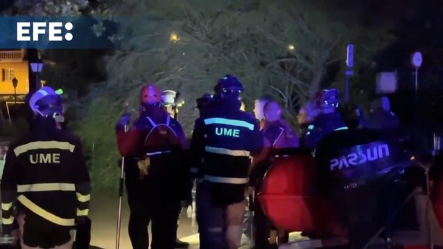 La UME continúa colaborando en las tareas de rescate y evacuación en zonas inundadas por la Dana