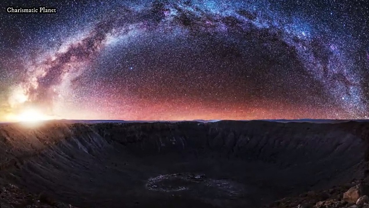 Giant Meteor Crater, also known as Barringer Crater