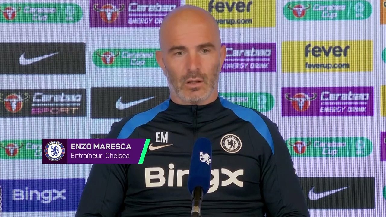 Maresca : "Fofana est un guerrier, il se bat contre la douleur"