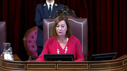 Armengol suspende el Pleno del Congreso a propuesta del PP y con el apoyo del PSOE