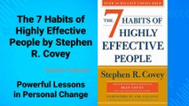 The 7 Habits of Highly Effective People by Stephen R. Covey Audiobokk