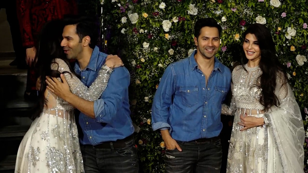 SURPRISE Moment! Jacqueline Fernandez And Varun Dhawan Bump Into Eachother At Diwali Bash