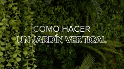 Cómo hacer un jardín vertical en casa y transformar tus paredes en oasis verdes