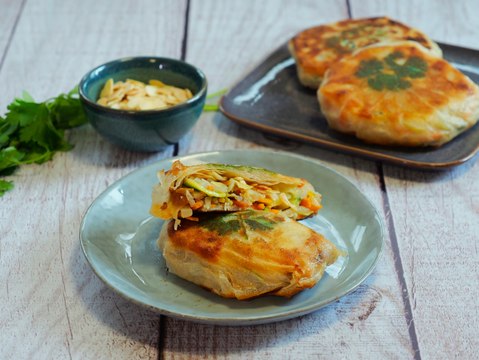 Recette de pastillas individuelles aux légumes | 750g