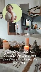 Soy decoradora y así pongo la mesa el día de Navidad en mi casa para triunfar || VÍDEO Y FOTOS
