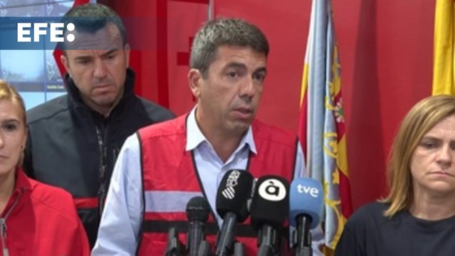 Mazón anuncia que se activa el dispositivo de múltiples víctimas por la dana