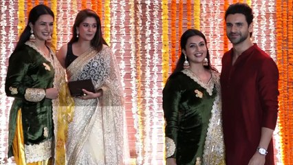 Sandiip Sikand की दिवाली पार्टी में Divyanka Tripathi का पति Vivek Dahiya के साथ दिखा शानदार अंदाज़