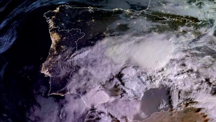 Así fue como evolucionó la DANA en apenas unas horas