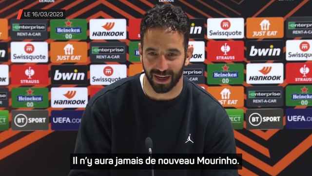 Amorim : “Le nouveau Mourinho ? Il n'y aura jamais de nouveau Mourinho”