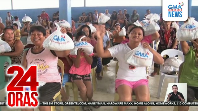 Mahigit 7,000 taga-Cagayan at Isabela, nahatiran ng tulong ng GMAKF | 24 Oras