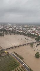 La espeluznante panorámica de Valencia desde un helicóptero