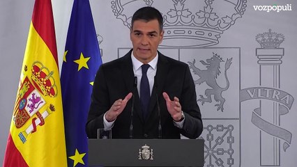 Sánchez, ya en España, pide a los ciudadanos extremar la seguridad: "No podemos dar por concluido este devastador episodio"