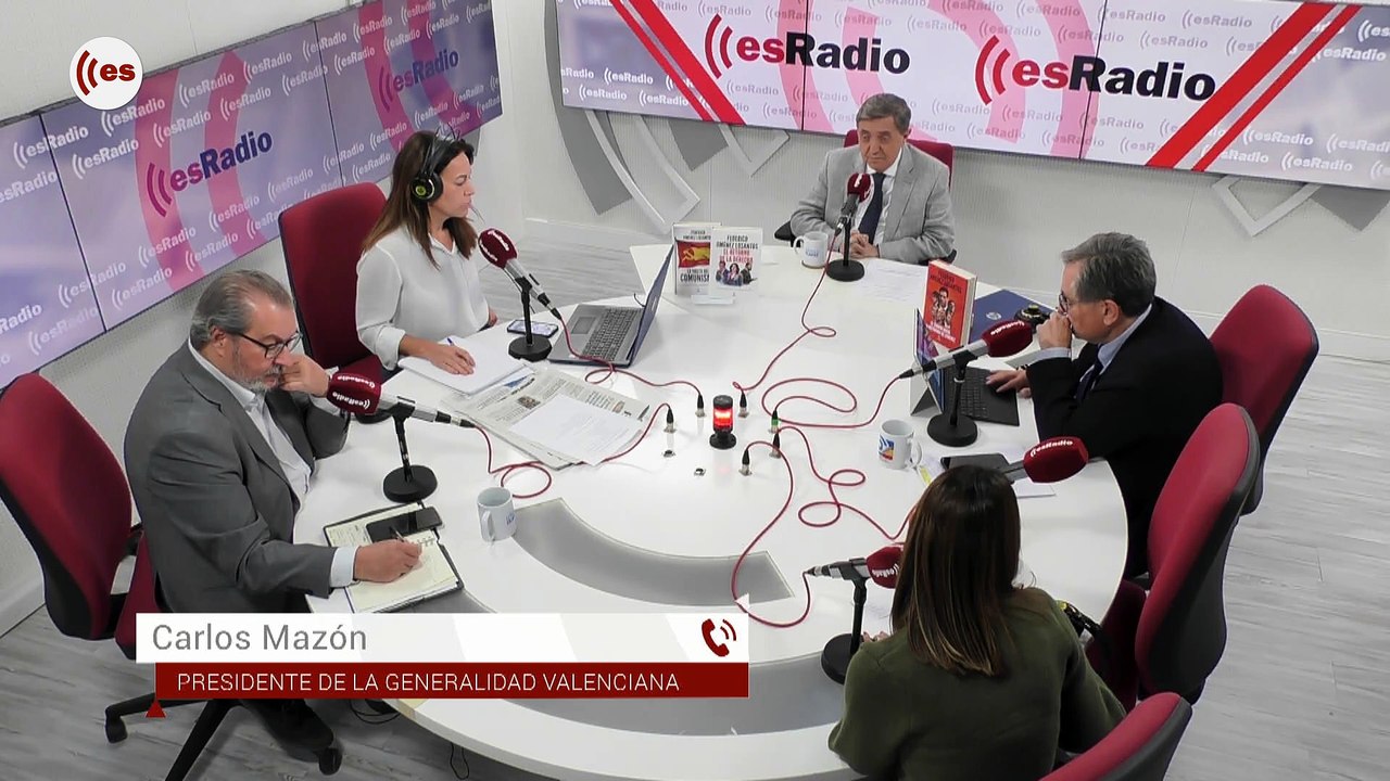 Federico entrevista a Carlos Mazón sobre la grave situación tras la DANA