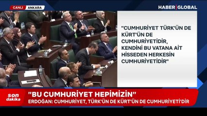Cumhurbaşkanı Erdoğan'dan Bahçeli'nin 'Öcalan' çağrısıyla ilgili açıklama: Tarihi fırsat, Kürt kardeşim bu eli sımsıkı tut