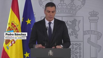 Pedro Sánchez pide a la ciudadanía que no baje la guardia