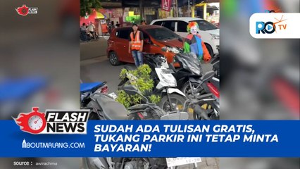 SEMPAT BEREDAR VIDEO VIRAL SEORANG TUKANG PARKIR MELAKUKAN PARKIR LIAR