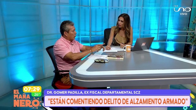 SCZ EXFISCAL GOMER PADILLA ANALIZA LA SITUACION DE CONFLICTIVIDAD EN EL PAIS