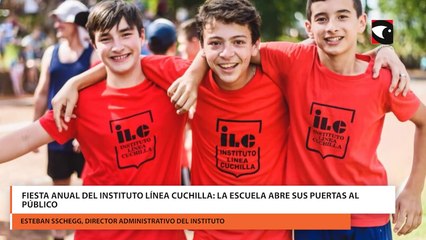 Fiesta anual del Instituto Línea Cuchilla la escuela abre sus puertas al público