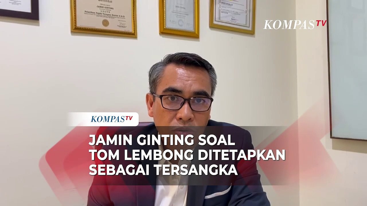Pakar Hukum Pidana Jamin Ginting Soal Tom Lembong Ditetapkan Sebagai Tersangka Kasus Impor Gula