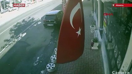 Aksaray'da yürekleri ısıtan görüntü