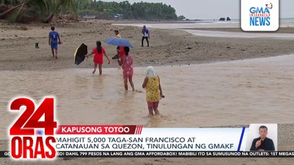 Mahigit 5,000 taga-San Francisco at Catanauan sa Quezon, tinulungan ng GMAKF | 24 Oras