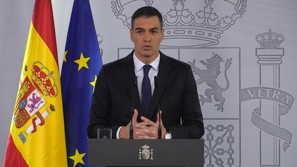 Sánchez garantiza toda la ayuda necesaria a las víctimas: "no os vamos a dejar solos"