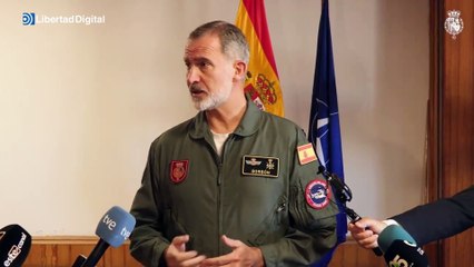 El mensaje de Felipe VI a los afectados por la DANA
