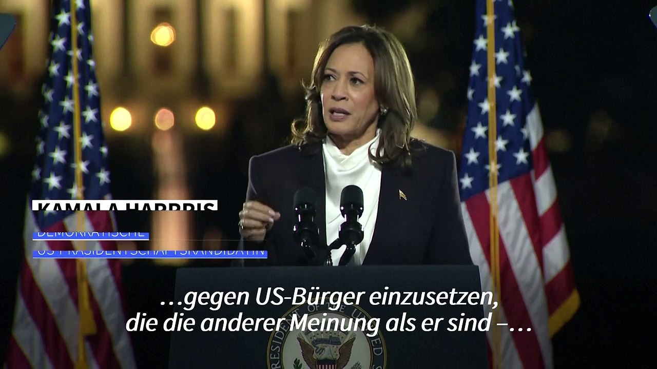Harris: 'Trump ist besessen von Rache'
