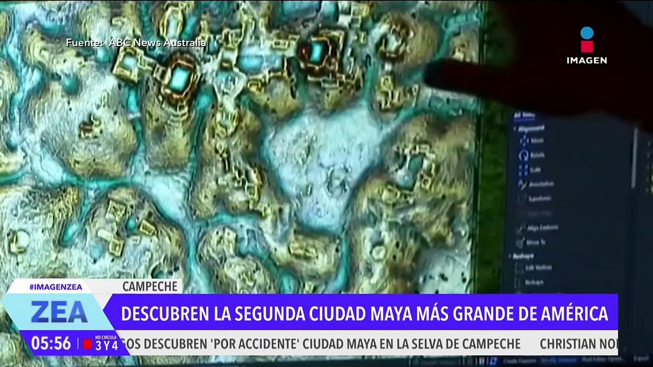 Descubren una ciudad maya perdida en la selva