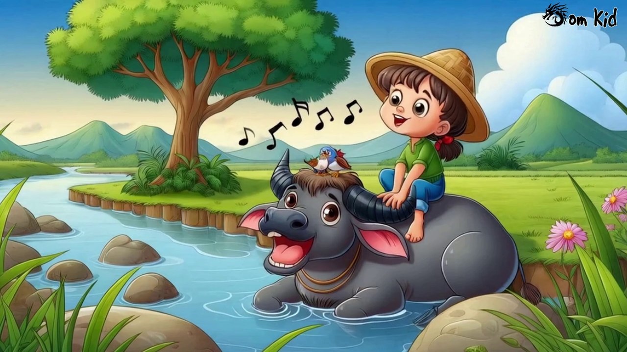 Tuổi Thơ Em - Nhạc Thiếu Nhi [ Tuổi Thơ Em Vui Qúa, Chạy Nhảy Khắp Cánh Đồng ] Dom Kid