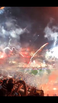 Atmosfer Di Estadio Mas Monumental Saat Pertandingan Antara River Plate vs Atletico Mineiro